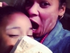Mommy loves Aubrei's brains